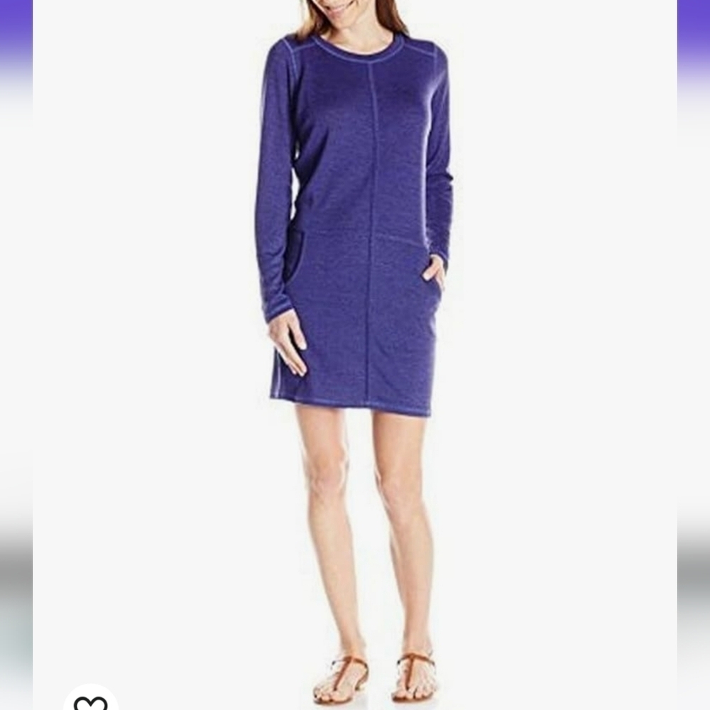 Marc New York - Fitted Knitted Sport Sweater Scoop Neck Dress - Picture 1 of 7